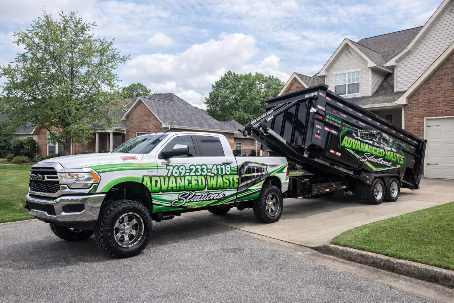 Project 15-Yard Dumpster Rental Dropped Right at Your Door image