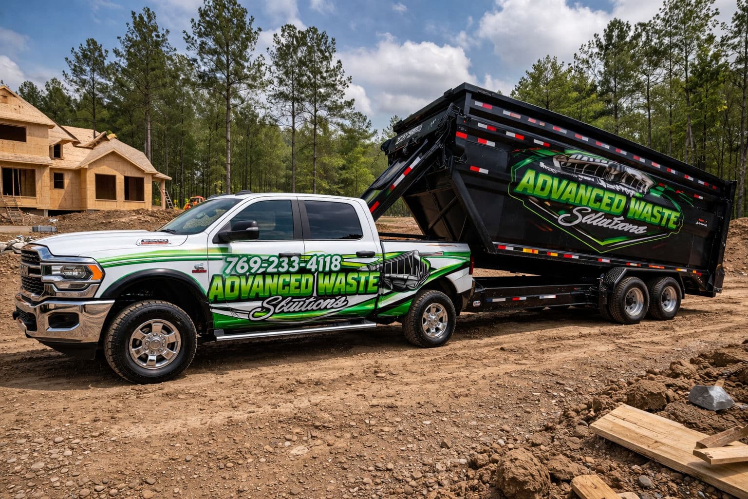 Project 20-Yard Dumpster Rental Delivered Same-Day in Brandon MS image