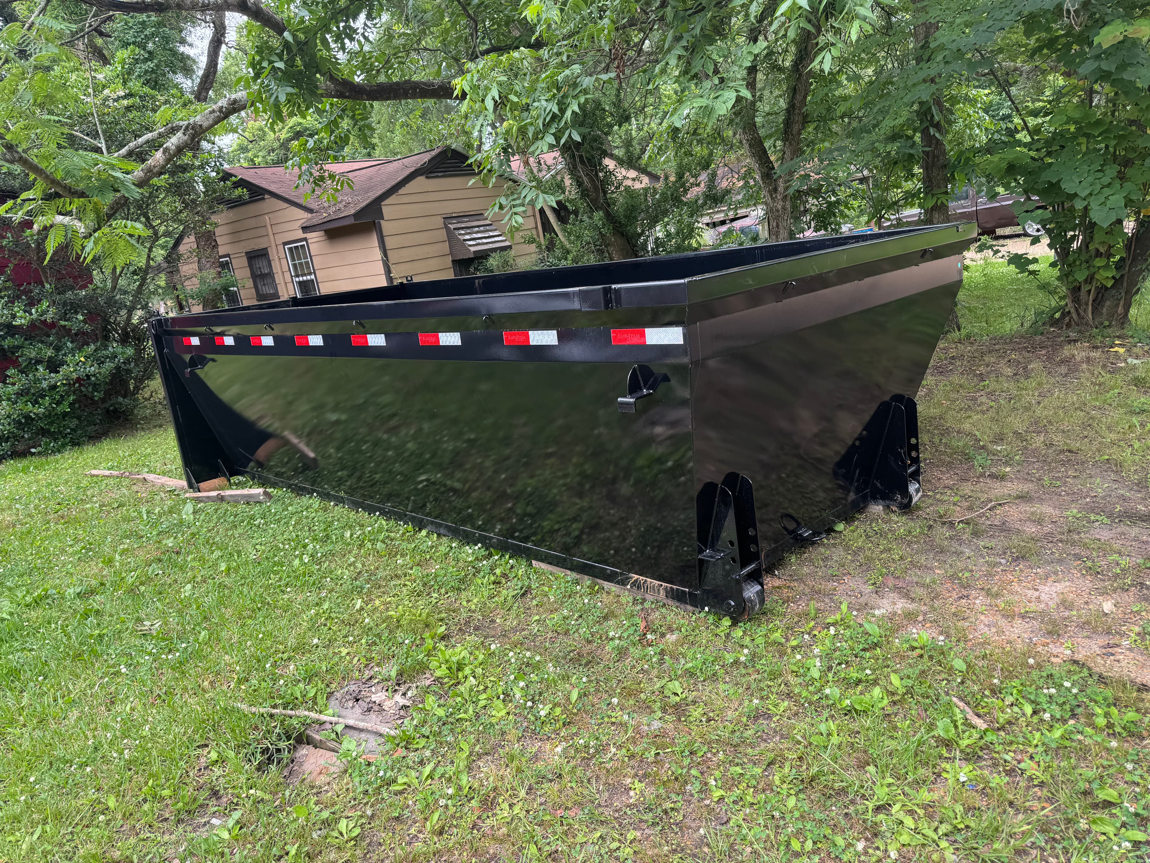 Project 15-Yard Dumpster Rental Delivered to a Jackson MS Home image