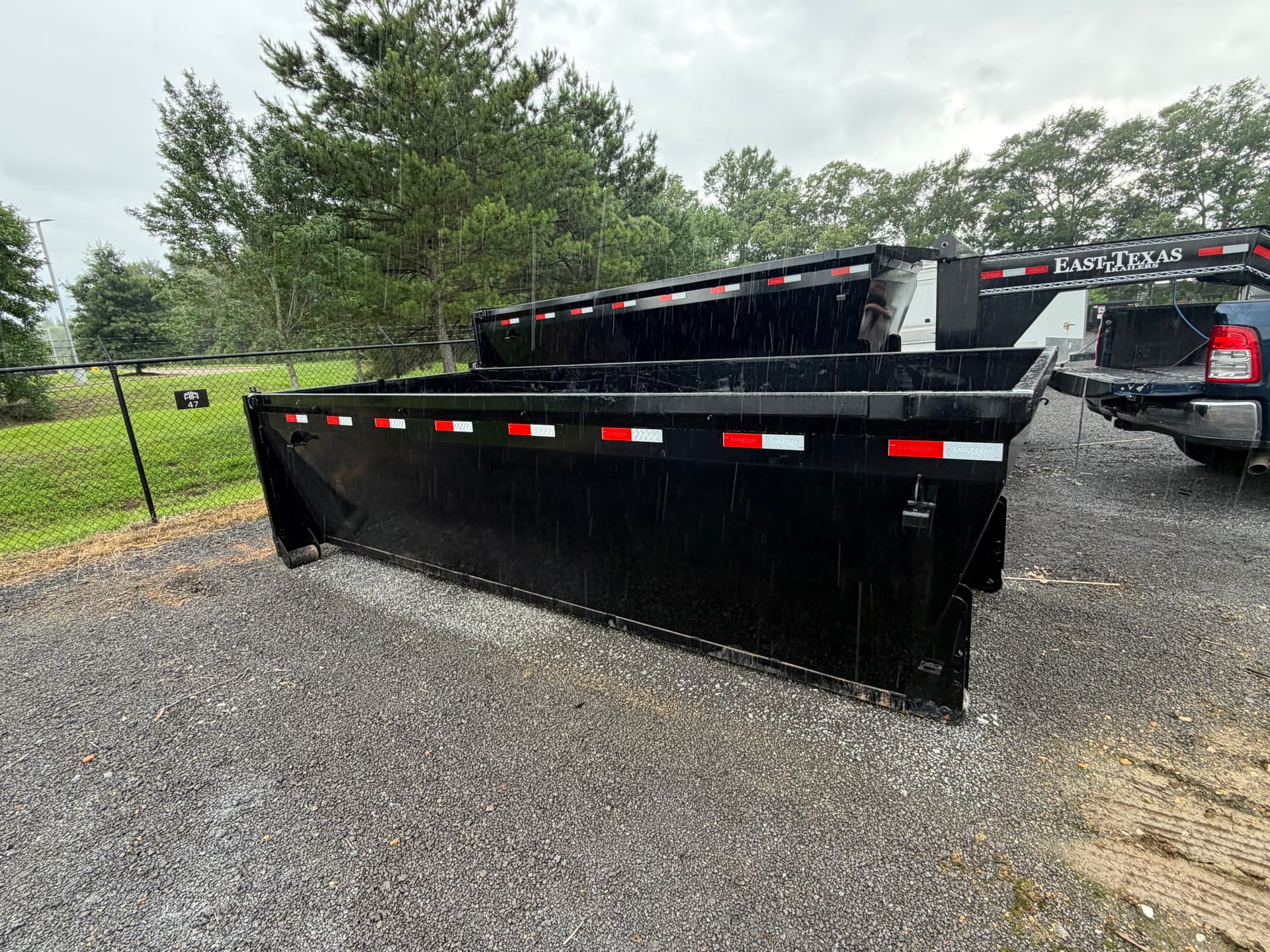 Two 15-Yard Dumpsters Delivered and Ready in Brandon image