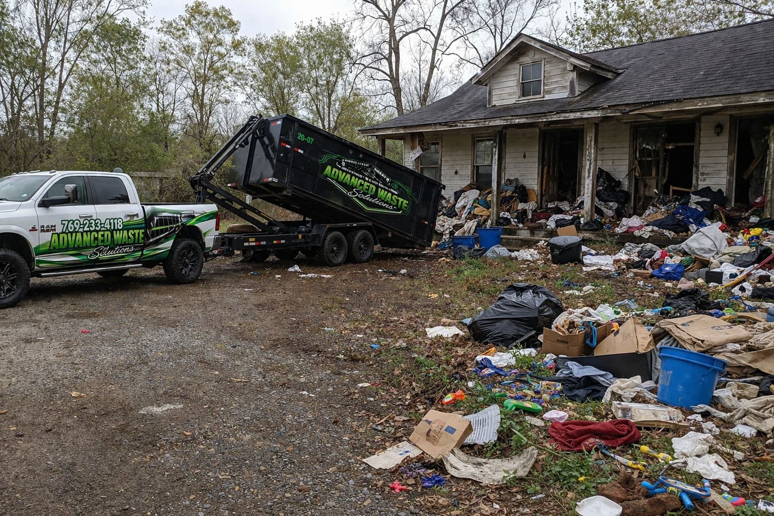 Gallery photos for 20-Yard Dumpster Rentals for Heavy Property Cleanouts: Image #1