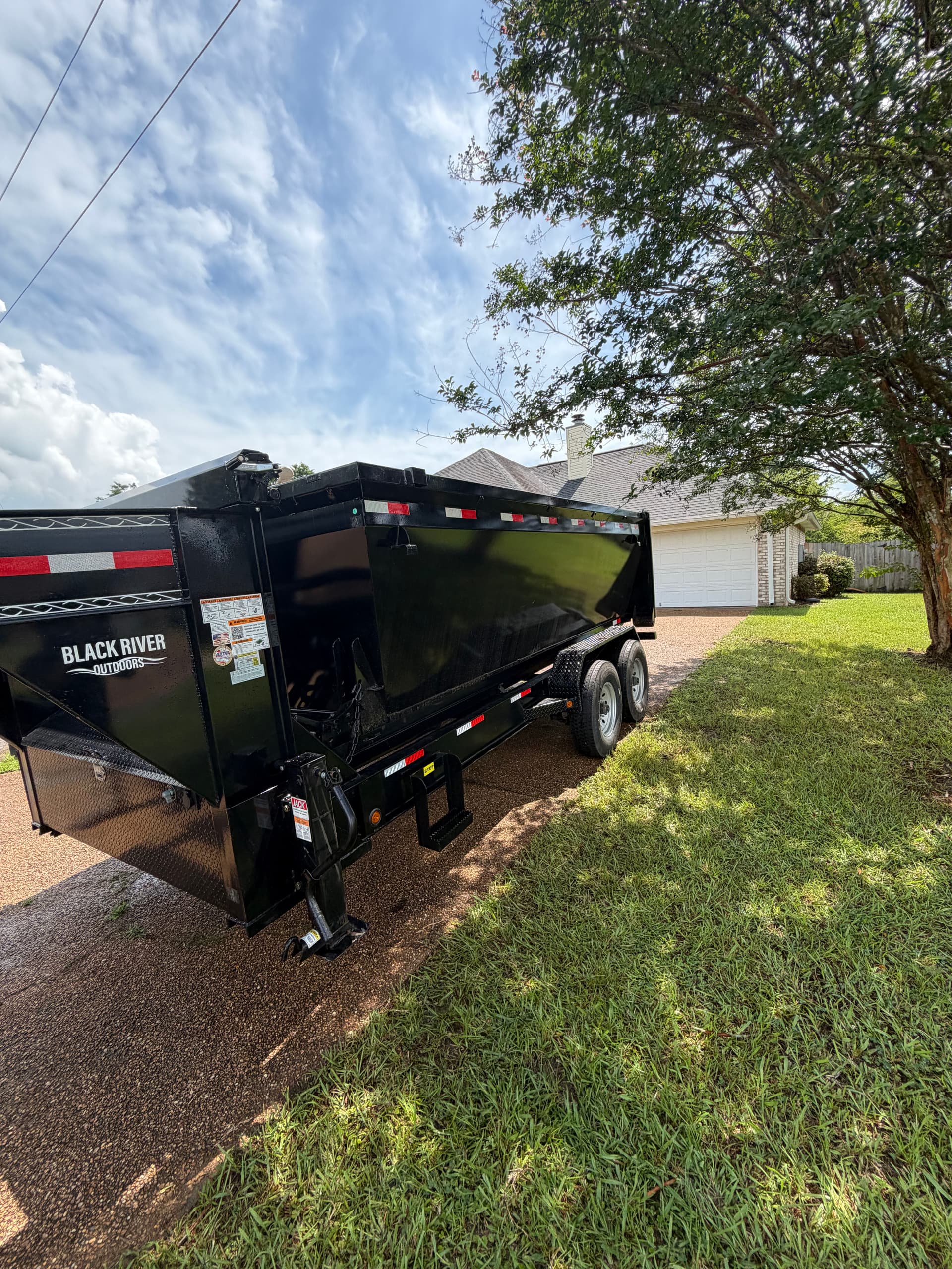 15-Yard Dumpster Rental Clears Out Household Junk in Byram image