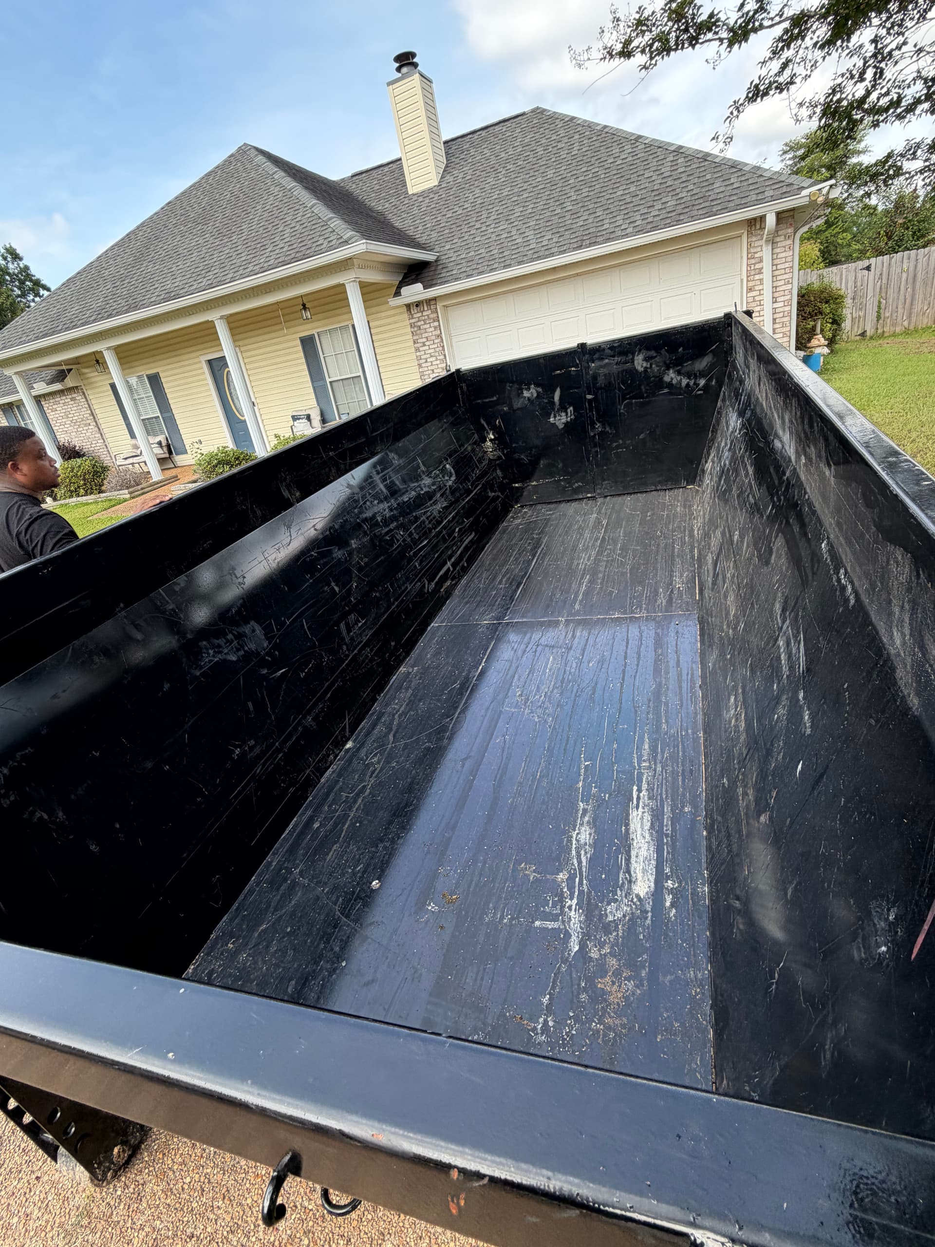 Gallery photos for 15-Yard Dumpster Rental Delivered to a Byram MS Home: Image #2